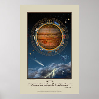 Jupiter Skriv ut Poster