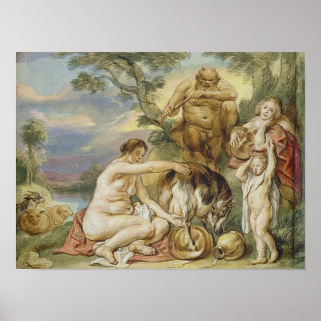 Jupiter som underordnad poster (Framsidan)