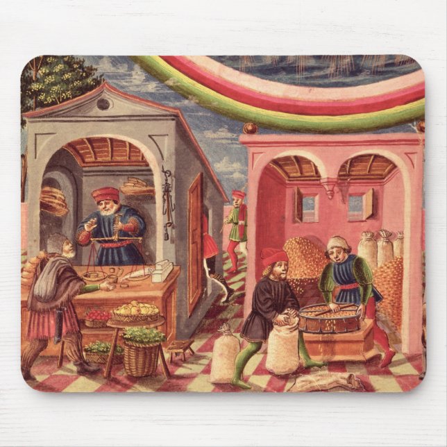 Jupiter specificerar av frukt- och kornköpmän musmatta (Framsidan)