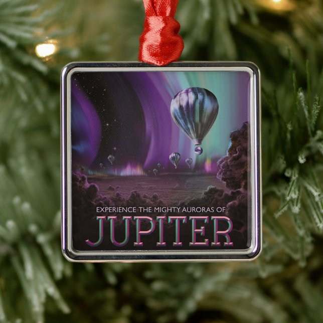 Jupiter Travel by Luftballong Bighty Auroras Julgransprydnad Metall (Träd)