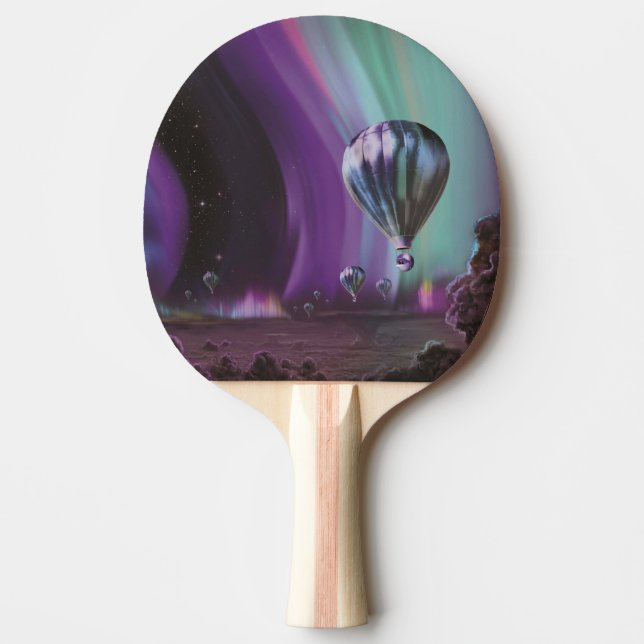 Jupiter Travel by Luftballong Bighty Auroras Pingisracket (Framsidan)
