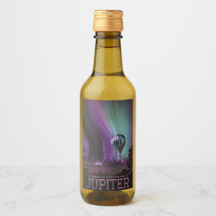 Jupiter Travel by Luftballong Bighty Auroras Vinetikett