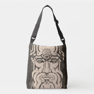 Jupiter Zeus Kung av Gods Grekiska Mythology Black Axelväska