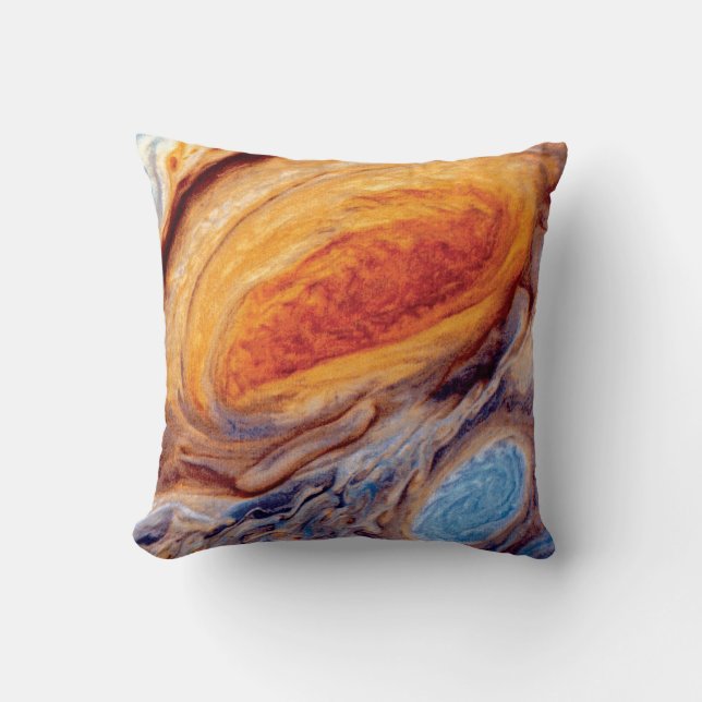 Jupiters stora röda fläck - NASA Voyager-foto Kudde (Framsida)