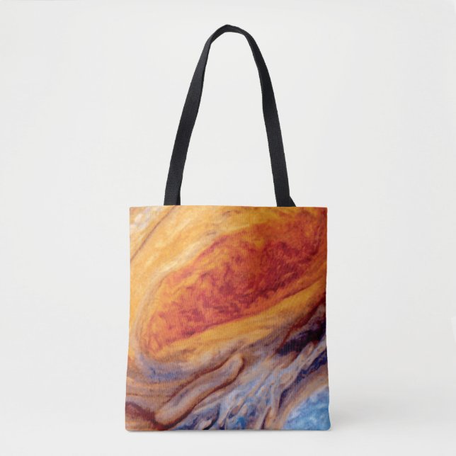 Jupiters stora röda fläck - NASA Voyager-foto Tygkasse (Framsida)