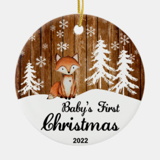 Juppe 2022 baby första julmas ornament