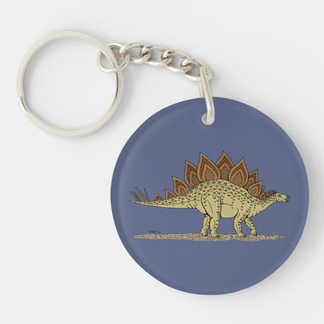 Jura-dinosaurien Stegosaurus (Framsidan)
