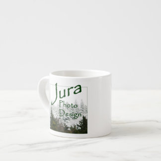 Jura Photo Design-logotyp på espresso kopp Espressomugg
