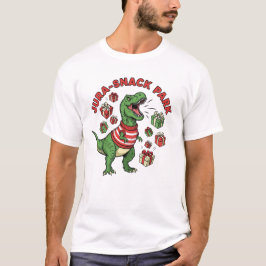 Jura-Snack Park – Christmas Dino Party T Shirt