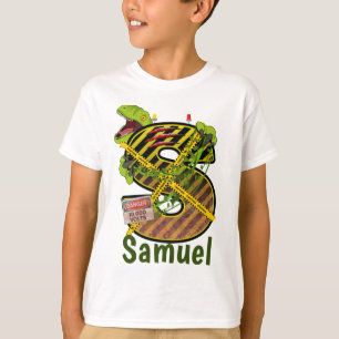 Jurassic Alphabet Ursprungligt eget namn för Br T Shirt