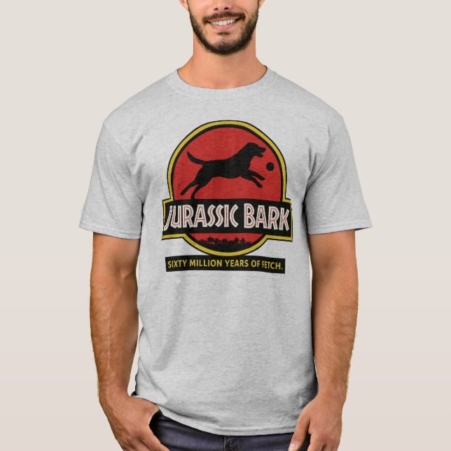 Jurassic Bark T Shirt (Framsida)