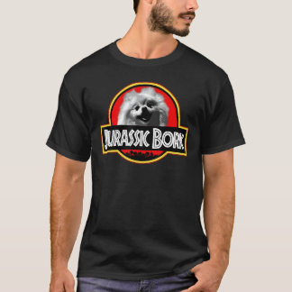 Jurassic Bork Doggo Pommern lustig t-shirt