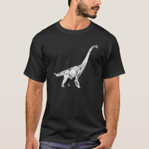 Jurassic Brachiosaurus Dinosaurs Long Nacke Saurop T Shirt