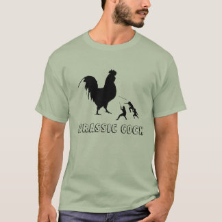 Jurassic Cock Funny Tupp T-Shirt