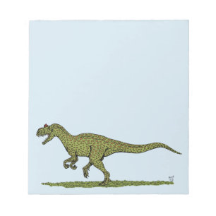 Jurassic Dinosaur Allosaurus Anteckningsblock