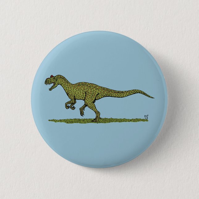Jurassic Dinosaur Allosaurus Knapp (Framsida)
