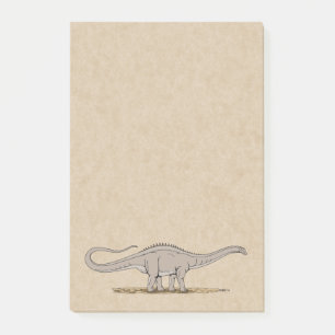 Jurassic Dinosaur Apatosaurus Post-it Notes Block