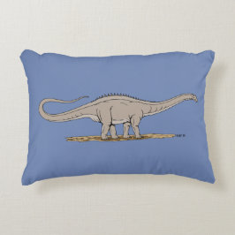 Jurassic Dinosaur Apatosaurus Prydnadskudde