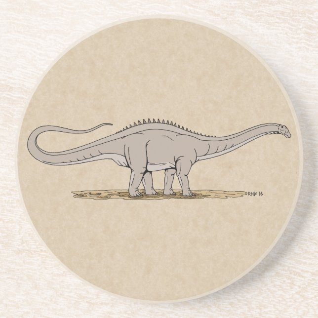 Jurassic Dinosaur Apatosaurus Underlägg (Framsidan)