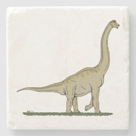 Jurassic Dinosaur Brachiosaurus Stenunderlägg