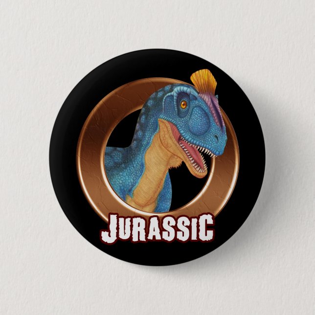 JURASSIC! Dinosaur Knapp (Framsida)