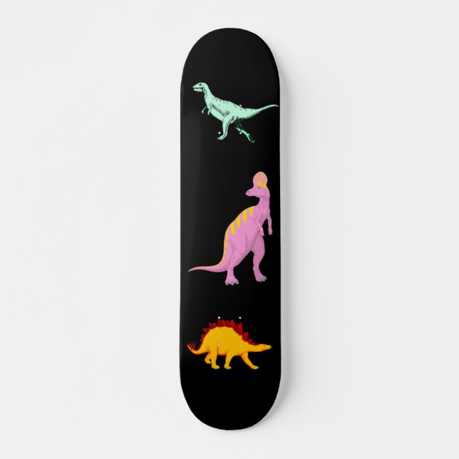 Jurassic Dinosaur Skateboard (Framsida)