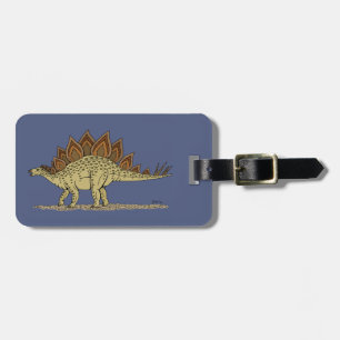 Jurassic Dinosaur Stegosaurus Bagagebricka