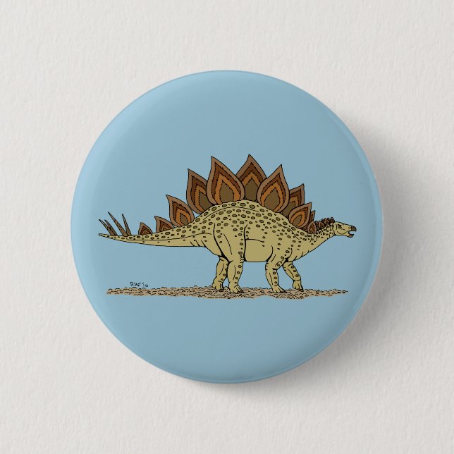 Jurassic Dinosaur Stegosaurus Knapp (Framsida)