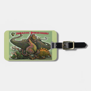 Jurassic Dinosaurs Bagagebricka
