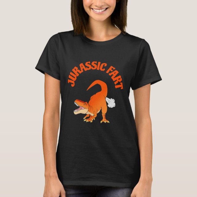 Jurassic Fart T Shirt (Framsida)