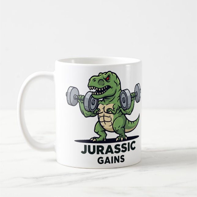 Jurassic Gains Kaffemugg (Vänster)