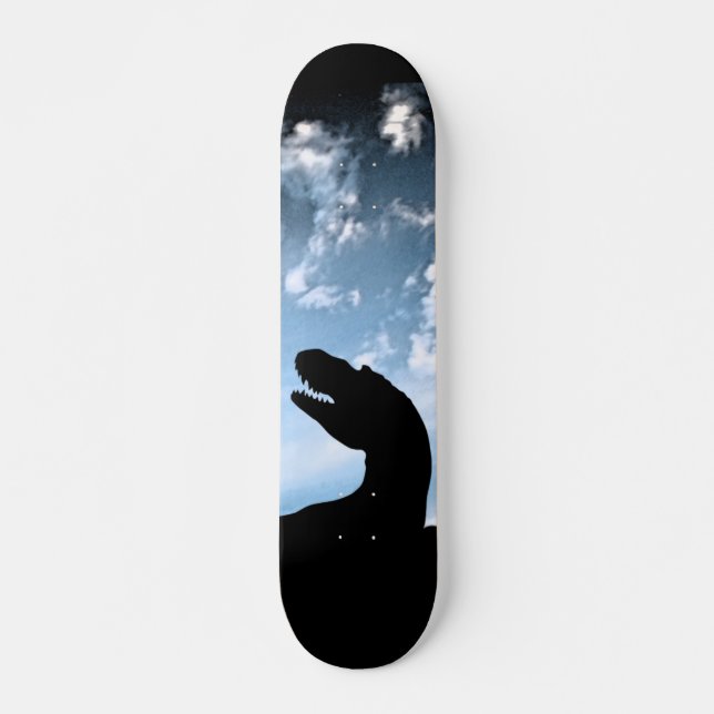 Jurassic himmel skateboard bräda 20 cm (Framsida)