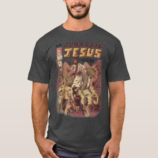 JURASSIC JESUS familj T Shirt