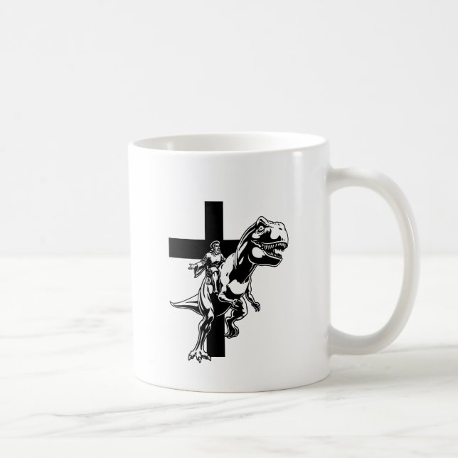 Jurassic Jesus Kaffemugg (Höger)