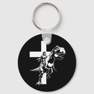 Jurassic Jesus Nyckelring