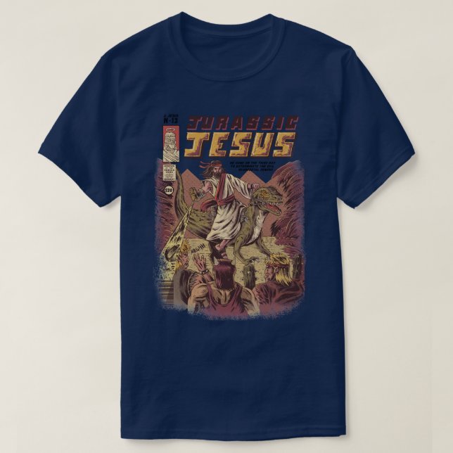 JURASSIC JESUS T SHIRT (Design framsida)