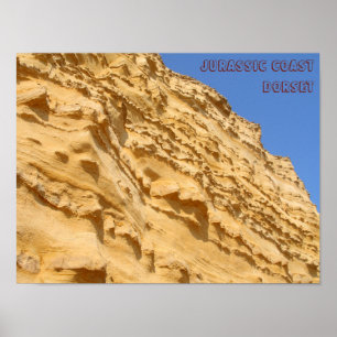 Jurassic Kusten, Dorset Cliffs Poster