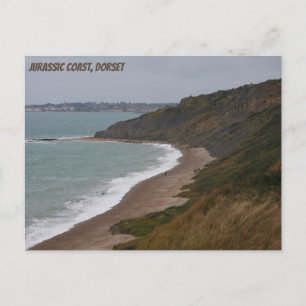 Jurassic Kusten Dorset-vykort Vykort