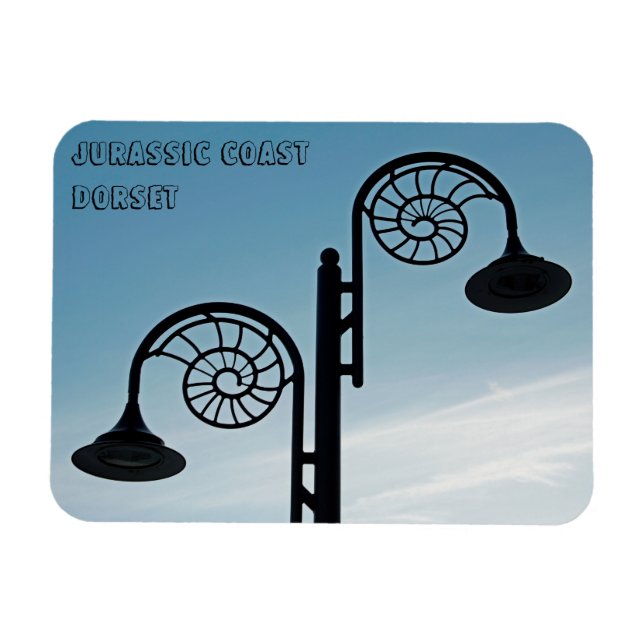 Jurassic Kusten Magnet (Horisontell)