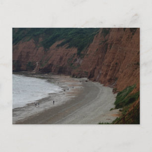 Jurassic Kusten View-vykort Vykort