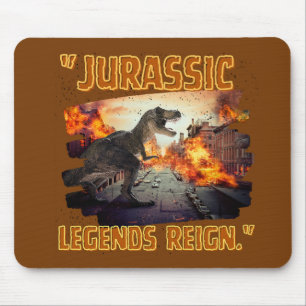 jurassic leged dinosaur Mousepad Musmatta