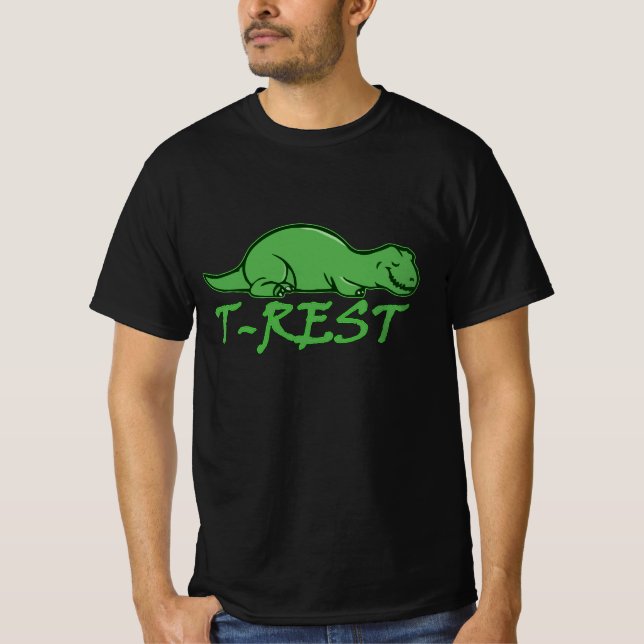 Jurassic Nap Time T Shirt (Framsida)