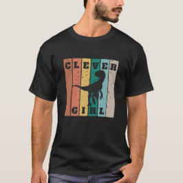 Jurassic Park Clever Girl Velociraptor T Shirt