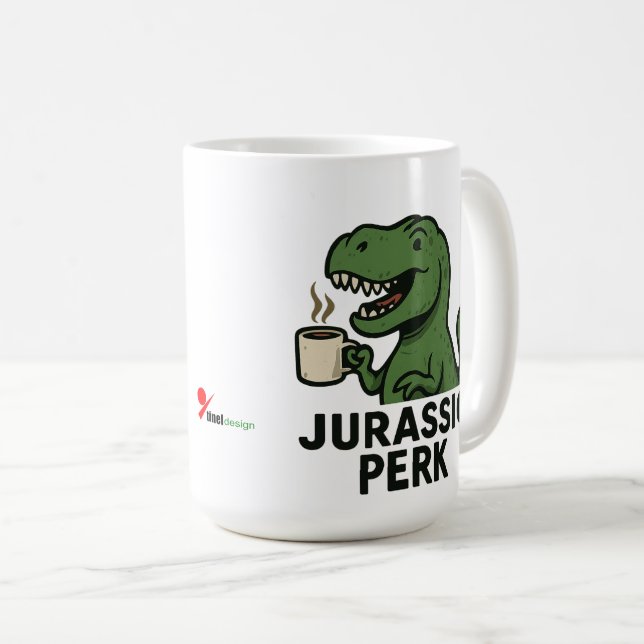 Jurassic Perk Kaffemugg (Framsida höger)