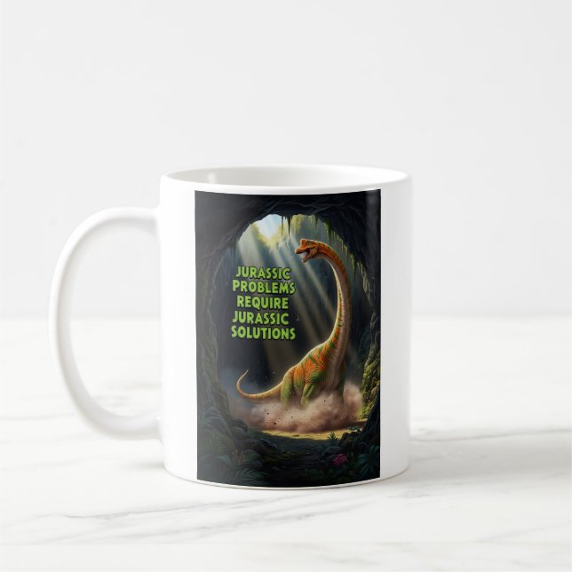 Jurassic Problems Kaffemugg (Vänster)