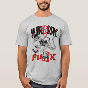 Jurassic Punk Geek T Shirt