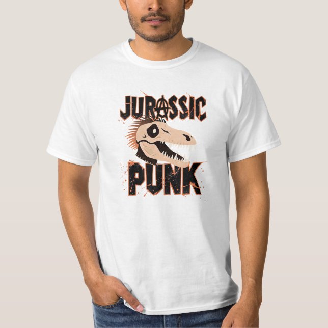 Jurassic Punk T Shirt (Framsida)