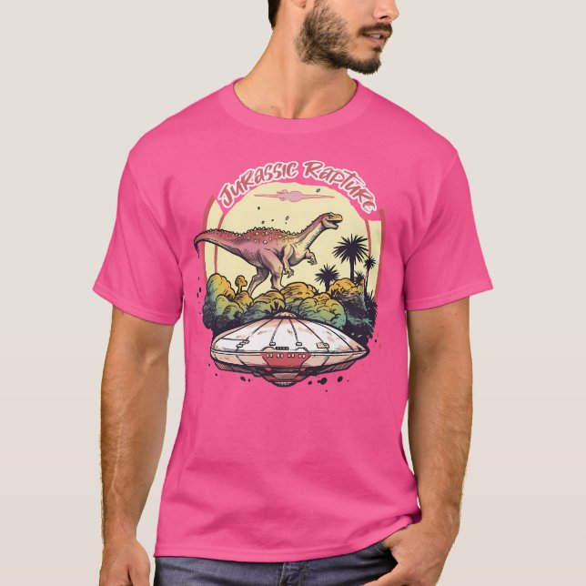 Jurassic Rapture T Shirt (Framsida)