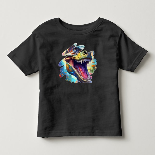 Jurassic-samling med dinosaurier t shirt (Framsida)