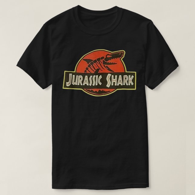 Jurassic Shark Tanktop T Shirt (Design framsida)